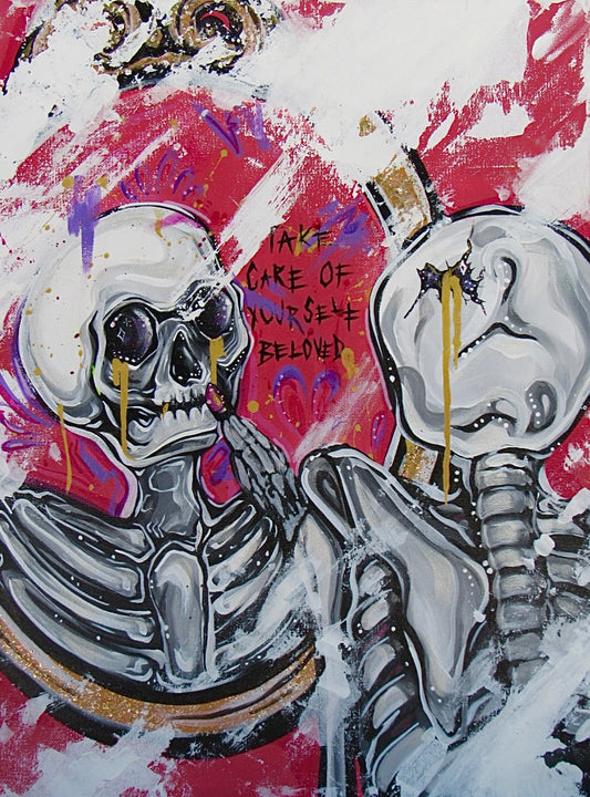 “take care of yourself, beloved” prints