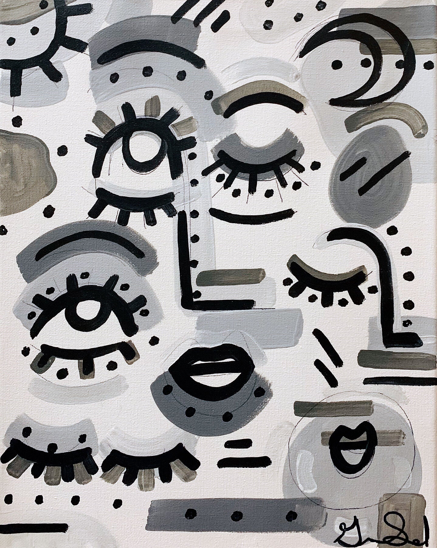 Greyscale #4 Prints