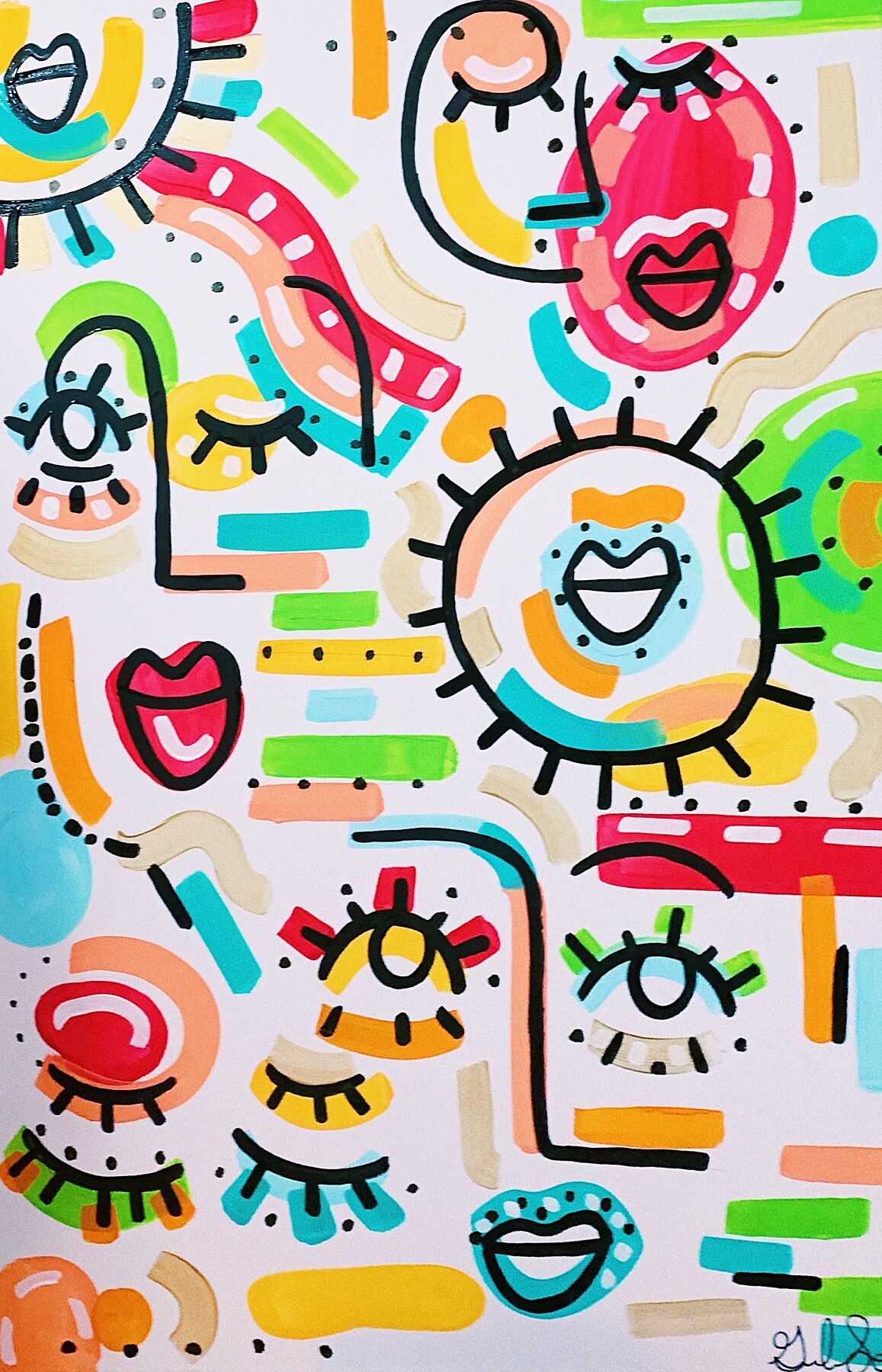 Abstract Prints - "SUMMER"