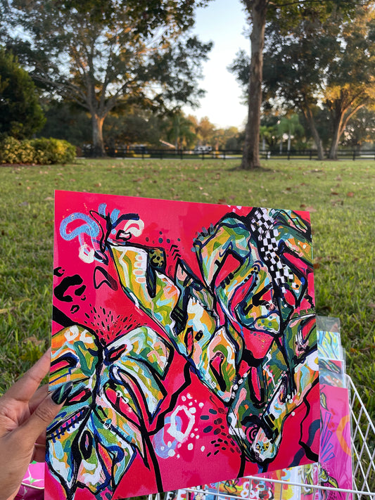 "blooming monstera" prints