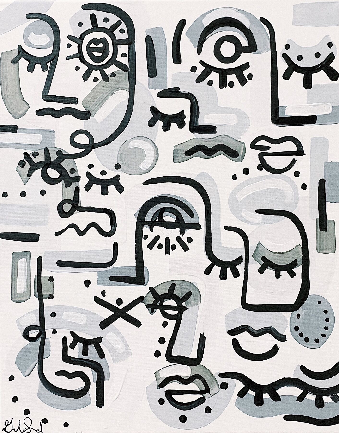 Greyscale #3 Prints