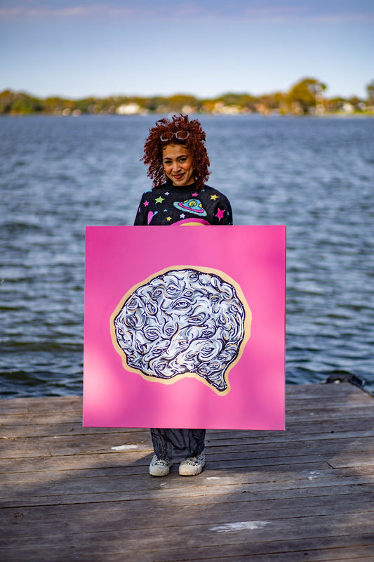 “silent observer” prints