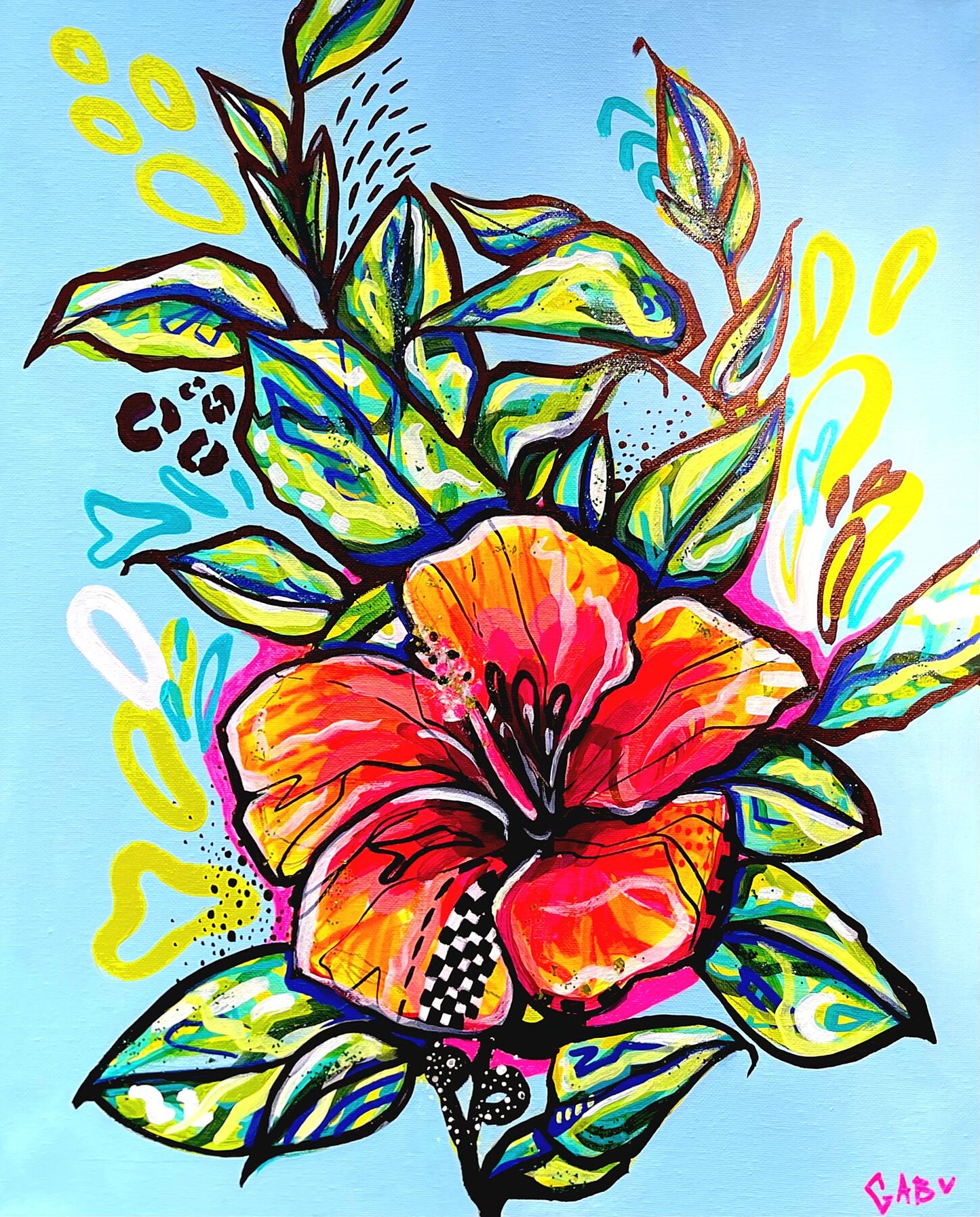 "hibiscus" prints