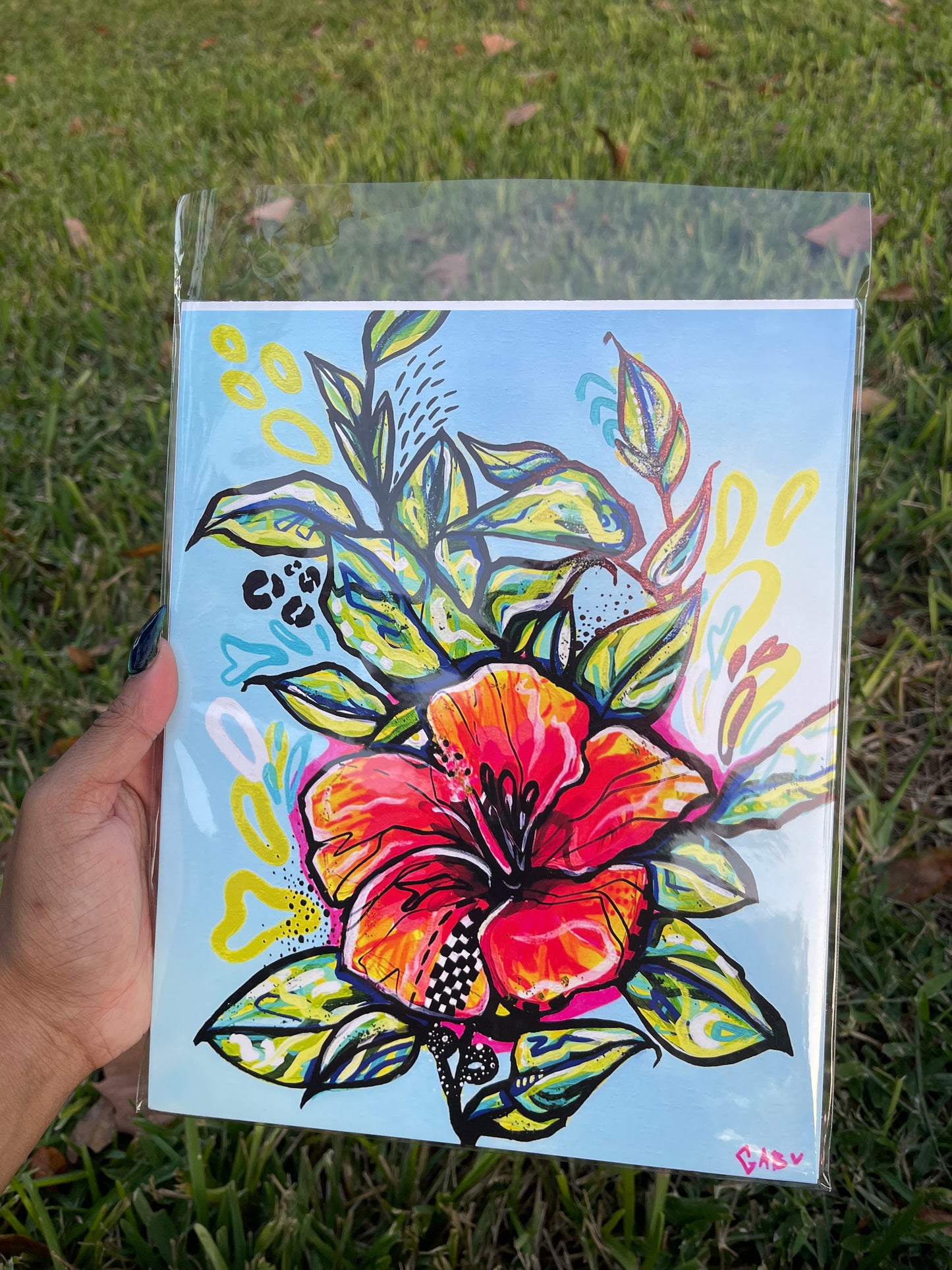 "hibiscus" prints